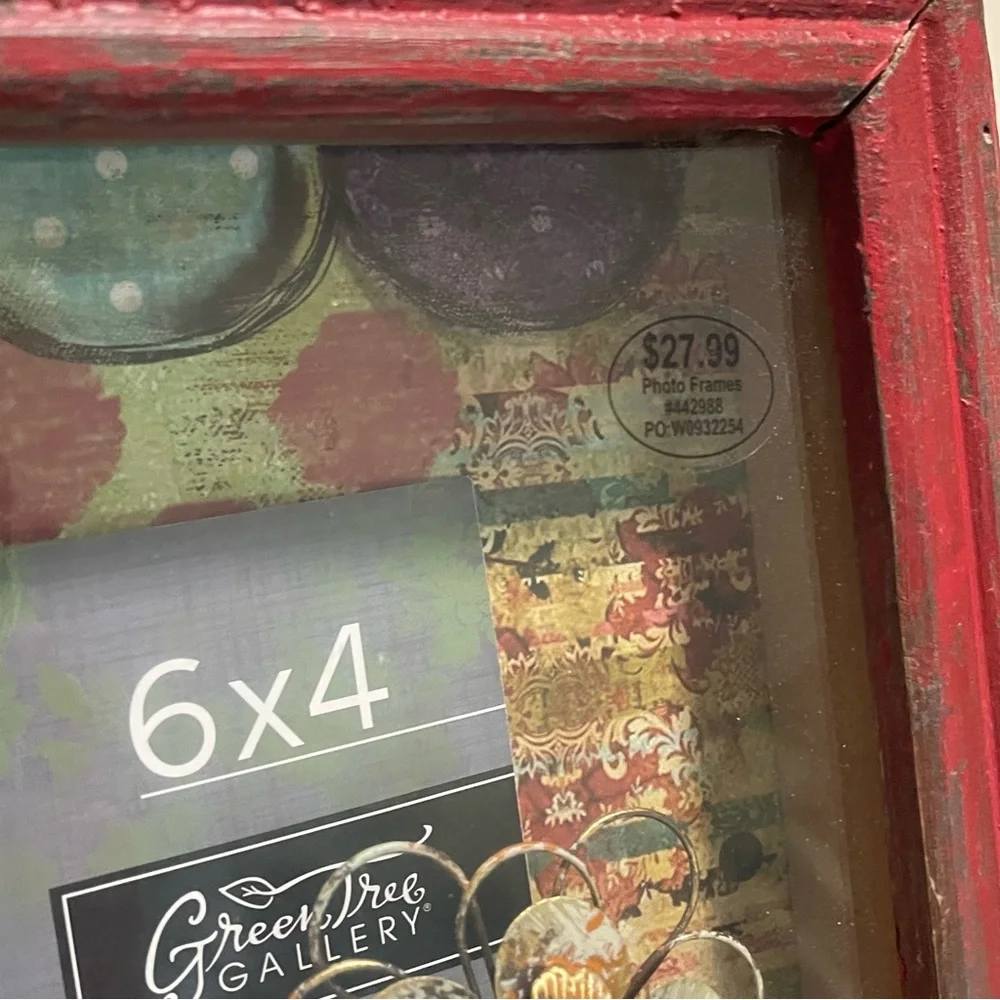 Live laugh love 4x6 clip shadow box‎ picture frame